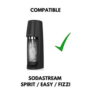 Bouton Pression Sodastream Fuzzi / Easy / Easy de remplacement Réparation image 2