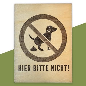 „Kein Hundeklo“ Schild – 30x20 Cm, Aus Aluminium, Für Garten & öffentliche Flächen