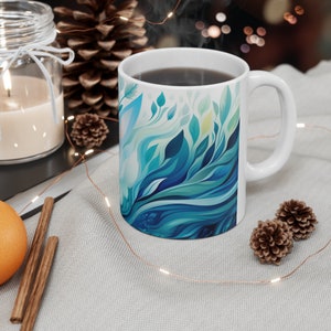Koffiemok konijn, cadeau minnaar konijn, mok schattig konijntje, keramische kop konijn, kopje konijntje, mok illustratie konijn, liefhebber konijn, zus, moeder, verjaardagscadeau afbeelding 4