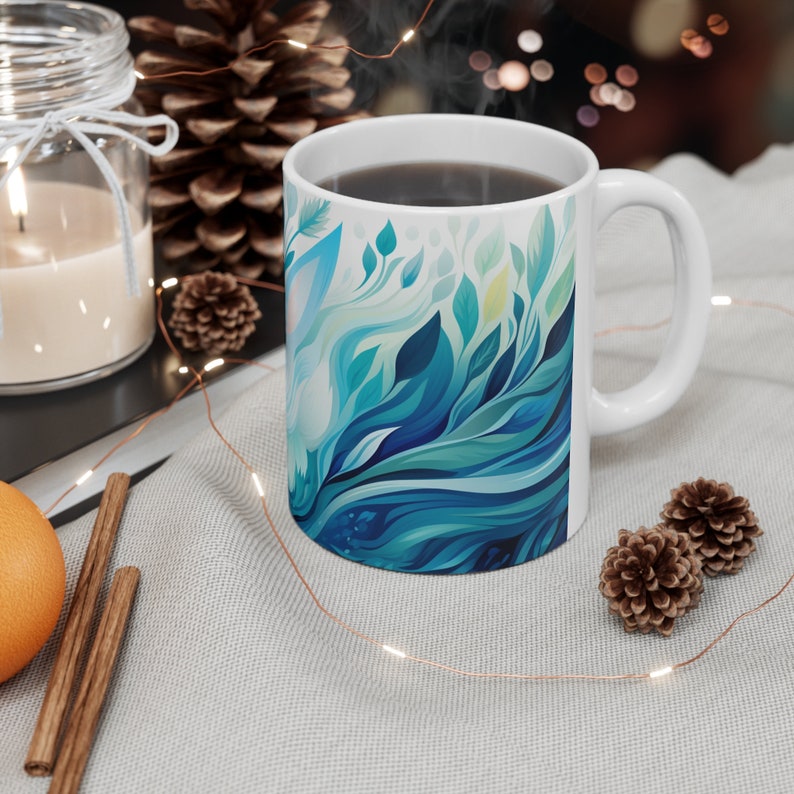Koffiemok konijn, cadeau minnaar konijn, mok schattig konijntje, keramische kop konijn, kopje konijntje, mok illustratie konijn, liefhebber konijn, zus, moeder, verjaardagscadeau afbeelding 4