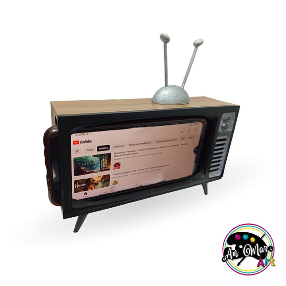 crt tv retro tv ipad holder