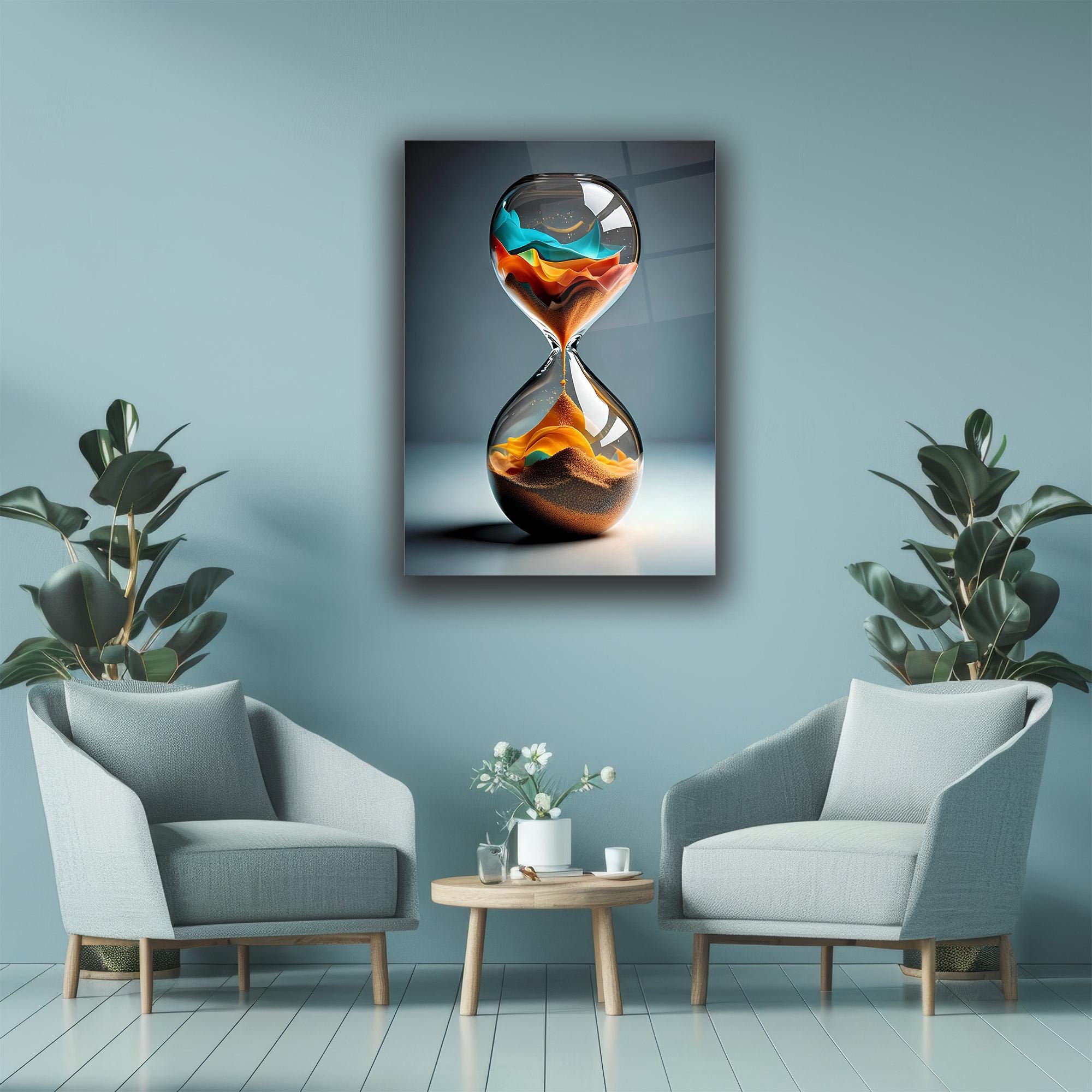 Excellent Quality Hourglass Art Decorative 89095