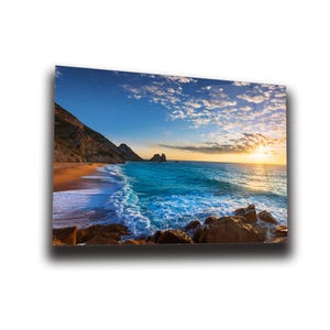 Seascape Wall Art , Tempered Glass Wall Art , Glass Printing , High Quality , Wall Hanging , Glassware  , Birthday Gift