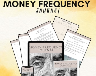 Financial Mindset Journal Printable, Money Abundance Prompts, Wealth Journaling Guide, Instant PDF Download for Financial Wellness