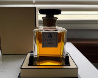 Vintage Lanvin Arpege Eau De Parfum France, Partial 3.3 Fl Oz