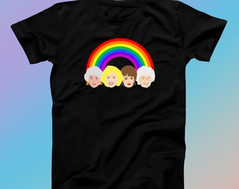 Golden Girls Gay Pride Rainbow LGBTQ+ T-shirt