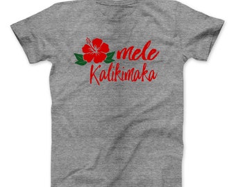 Mele Kalikimaka Hawaiian Christmas T-shirt