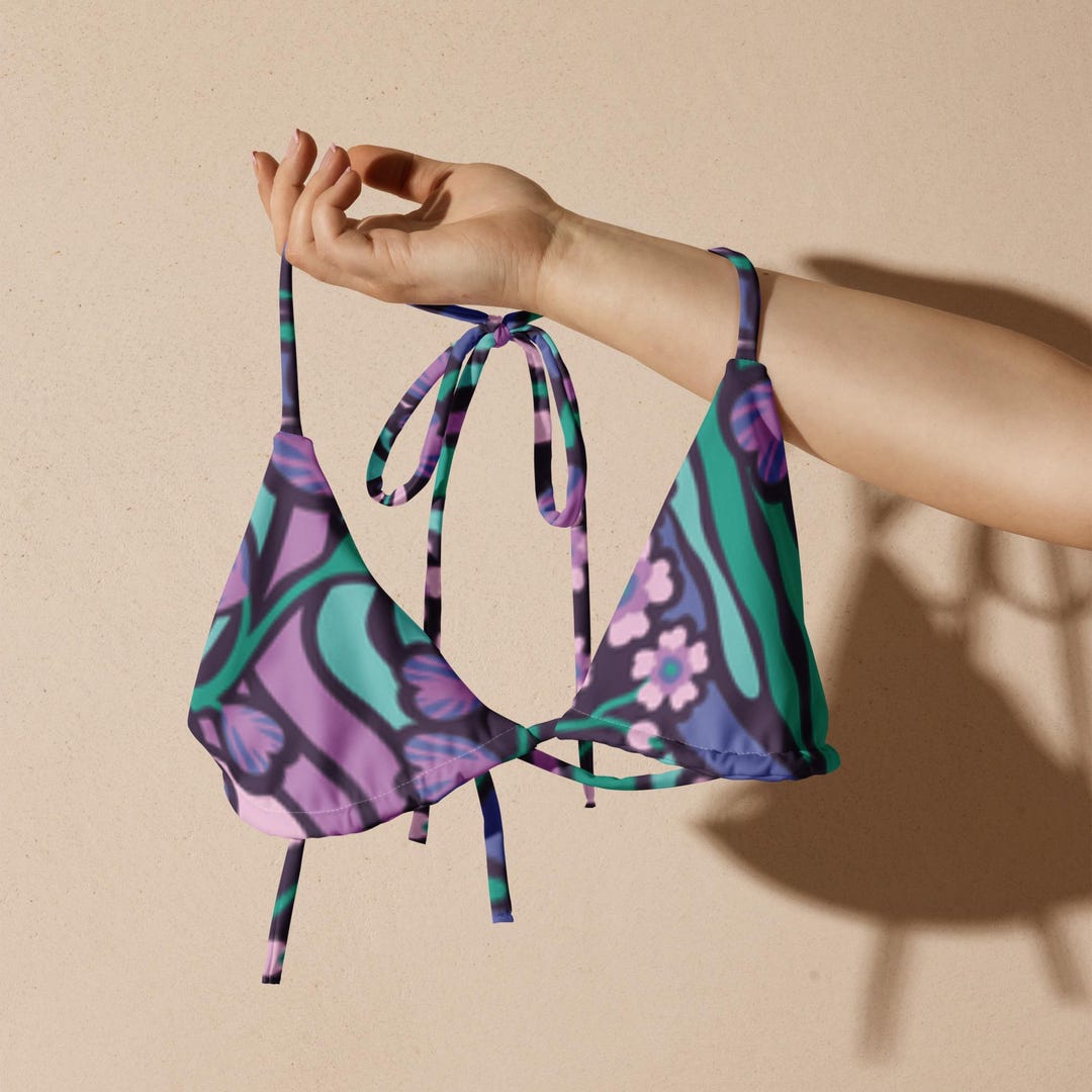 Top Only, Womens String Bikini - Etsy