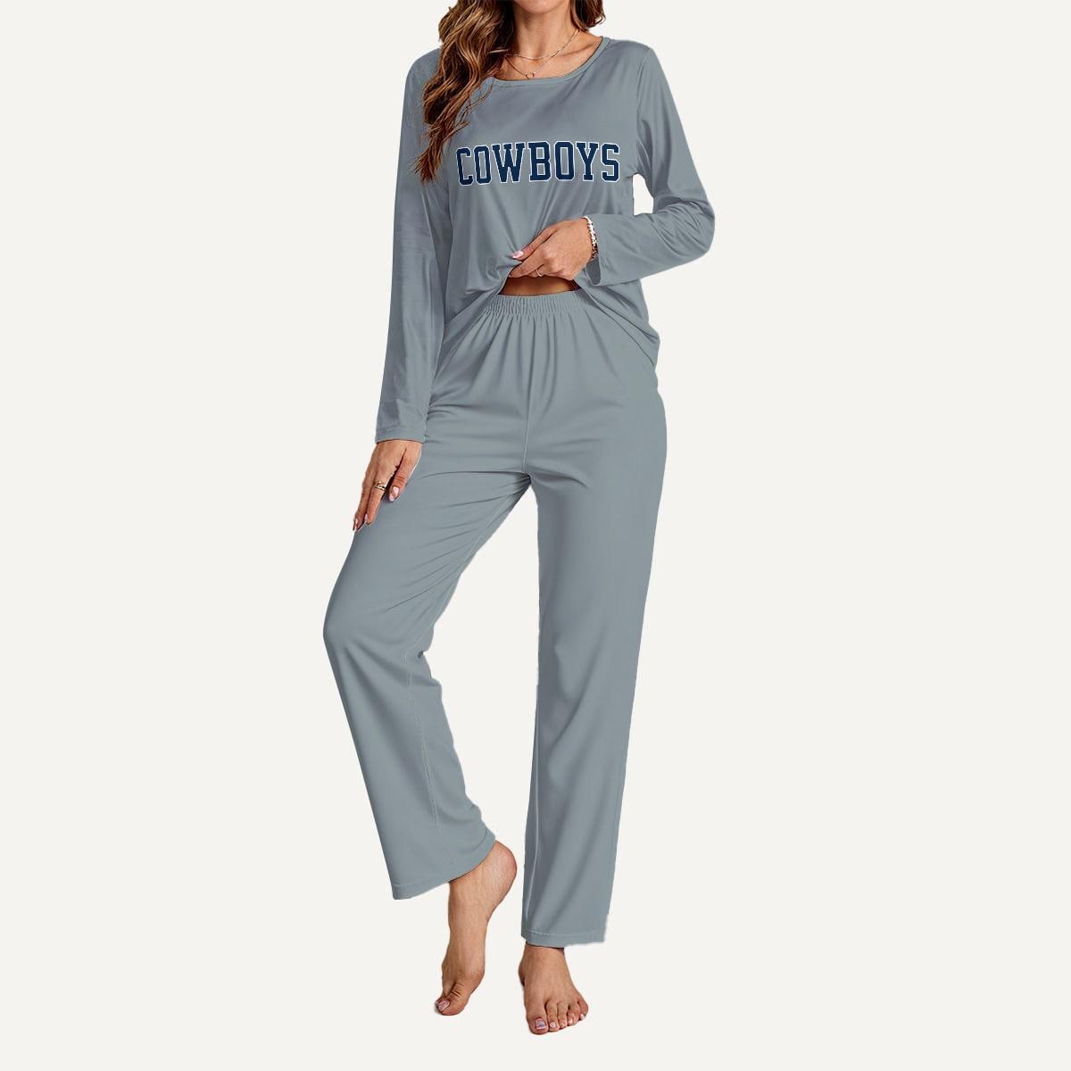 Dallas Cowboys Nfl Women's Pajamas NFL Dallas Cowboys Silky