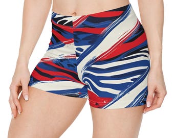 Buffalo Football Biker Shorts, Damen Spieltag Böden, Tailgate Outfit, Sportfanbekleidung, Activewear