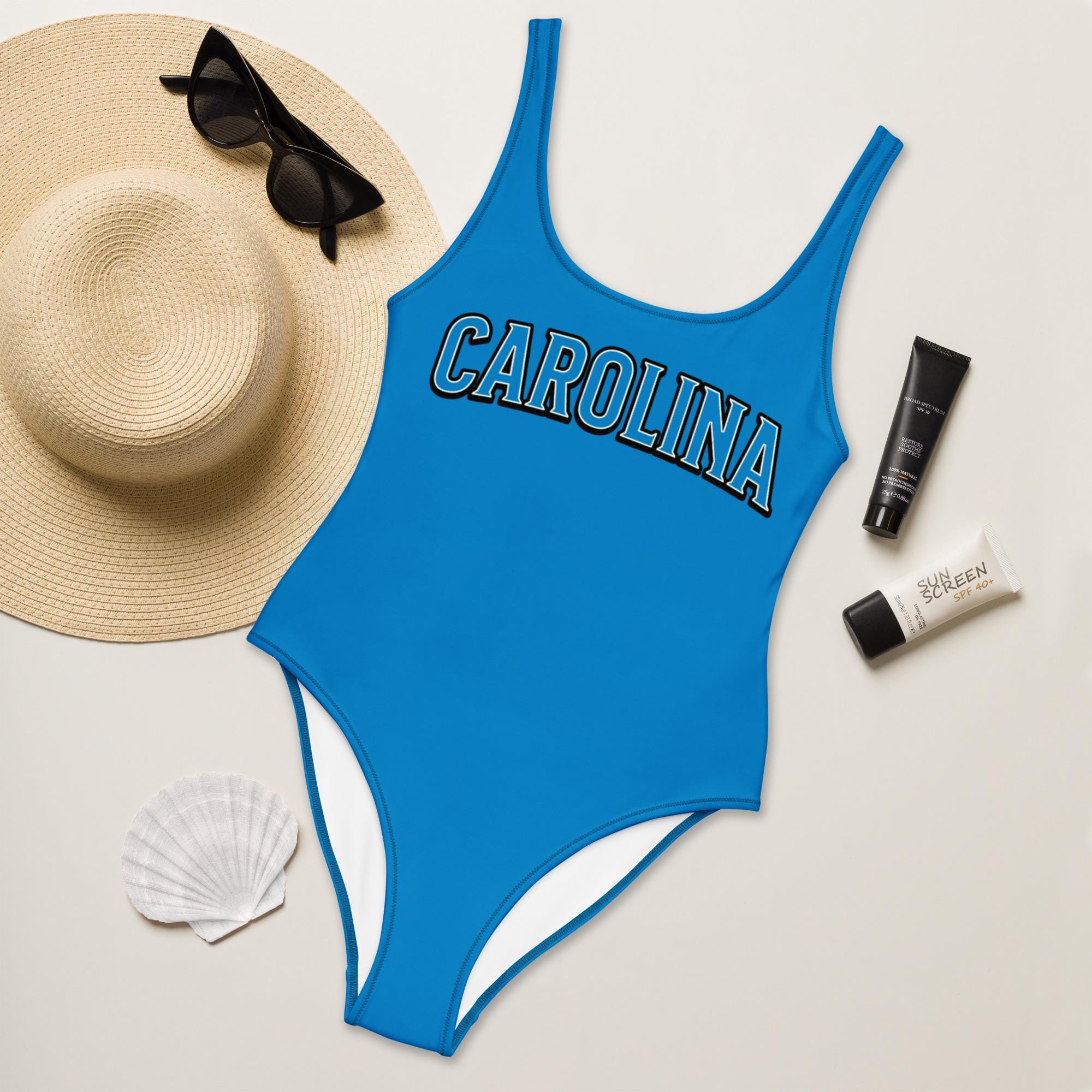 Discover Carolina Football Bikini, Swimsuit for Fan, Womens Game Day Outfit, Sports Fan Clothing