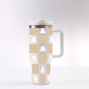 40 oz Halloween Tumbler, Spooky Drinkware, Large Halloween Cup, Insulated Travel Tumbler, Halloween