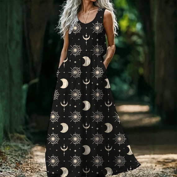 knee length dresses for ladies Starina Cutout Maxi Dress – Jennafer Grace main image 1