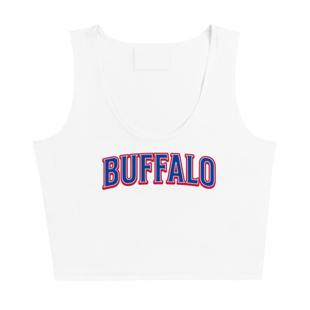 Discover Buffalo Football Crop Tank Top, Game Day Outfit, Sports Fan Top