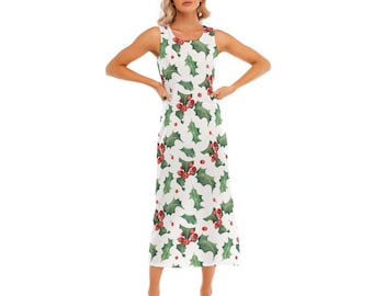 Women Holiday Christmas Season Midi Dress All Over, Teacher Funny Christmas  Dress, Xmas Moments, Christmas Moments, Women Christmas Dress - Etsy