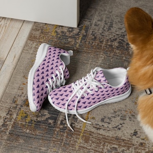 Helle sportliche Damen-Turnschuhe mit Blumenmuster, leichte Joggingschuhe, lustige und bunte Trainingsschuhe