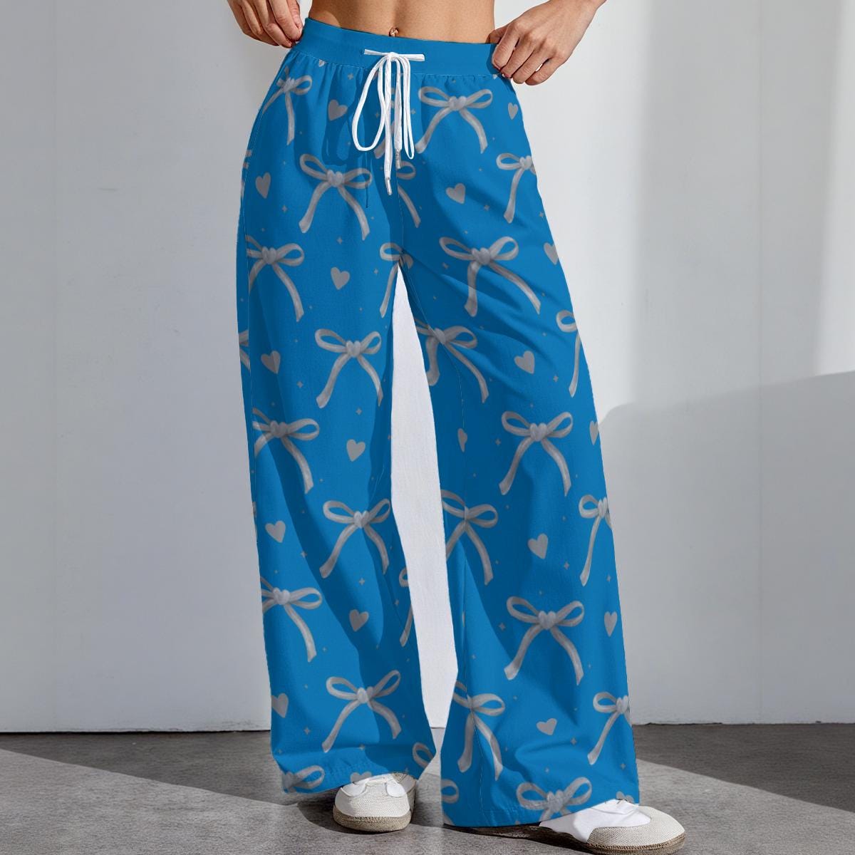 Discover Detroit Football Stretch Pants, Women's Game Day Leggings, Tailgate Outfit, Cute Football Trousers