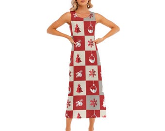 festive shirt dress Buy Red Glitter Printed Festive Shirt Dress With Placket Online for Woman main image 0