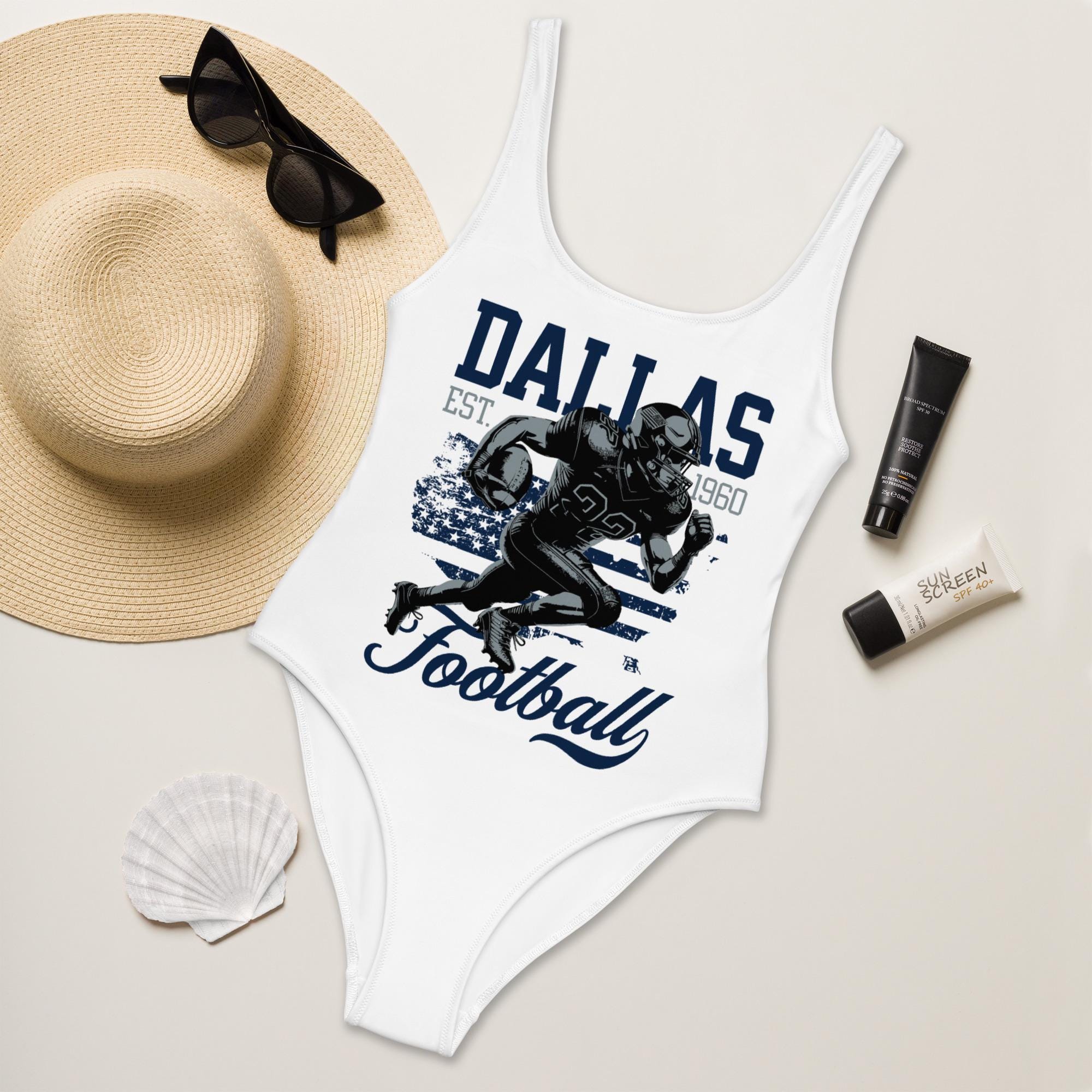 Swimsuit Dallas Cowboys Play Tonight Women's G-III Sports By Carl