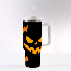 40 oz Halloween Tumbler, Spooky Drinkware, Large Halloween Cup, Insulated Travel Tumbler, Halloween