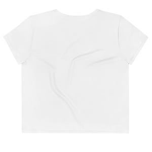 Kroatische Fußballmannschaft Crop T-Shirt, Kroatien Crop Top für Frauen, Kroatische Pride Fußball-Shirt, Team Kroatische Fanbekleidung Bild 3