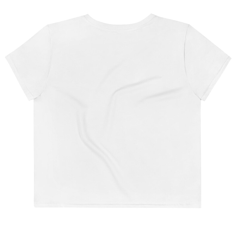 Kroatische Fußballmannschaft Crop T-Shirt, Kroatien Crop Top für Frauen, Kroatische Pride Fußball-Shirt, Team Kroatische Fanbekleidung Bild 3