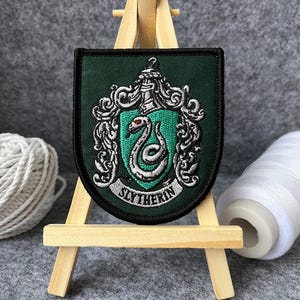 Patch avec badge Velcro Serpent Serpentard - article n°: K-0066