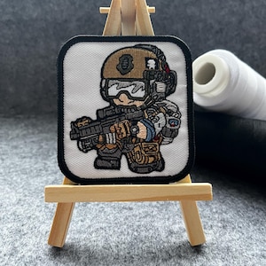 Patch insigne Velcro Petit soldat de l'armée de la Bundeswehr - Numéro d'article : K-0022