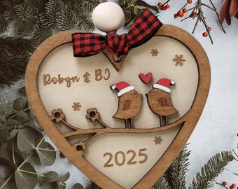 Liebe Vögel Ornament