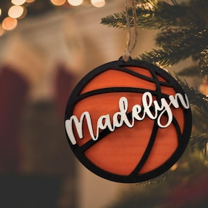 Personalized Sports Ornament