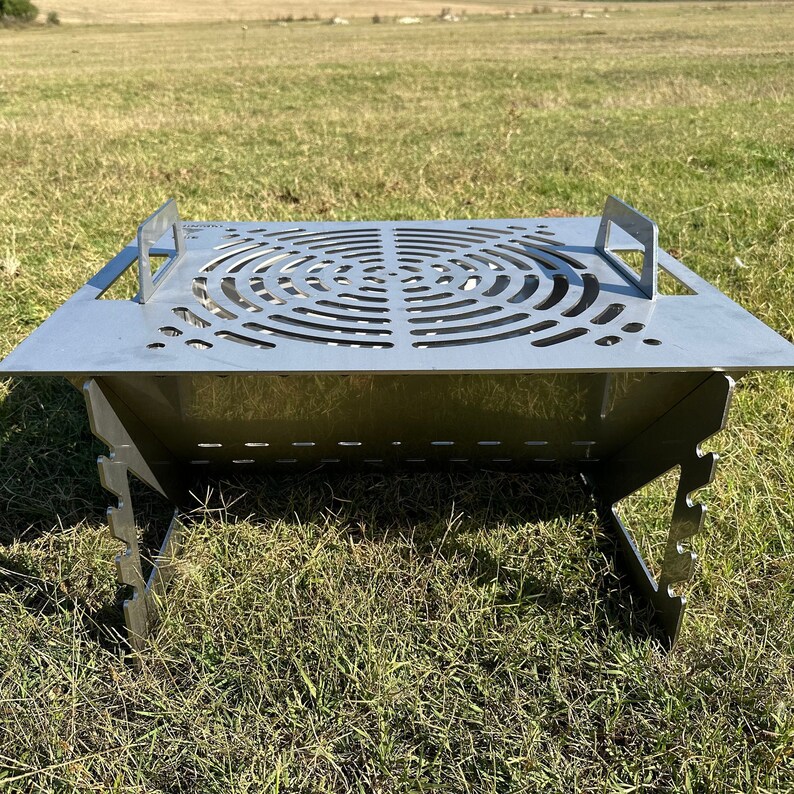 Premium Large 4mm Fire Pit DXF Files for Plasma Cut DIY, Portable