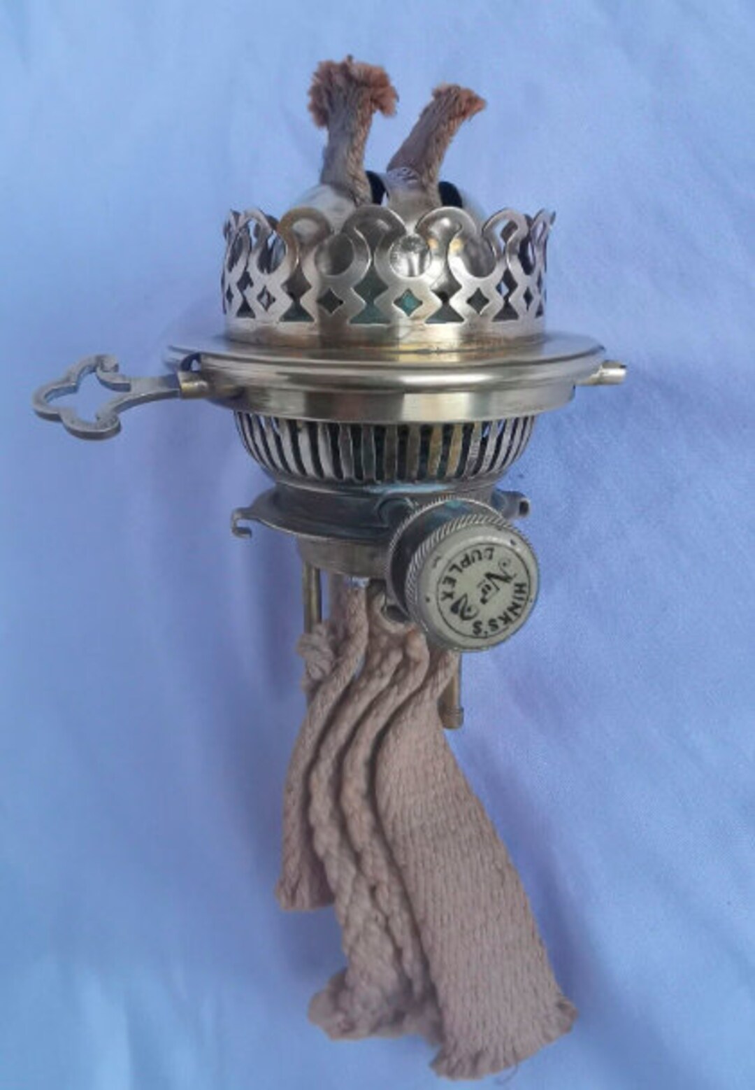 Antique HINKS DUPLEX No. 2 Oil Lamp Burner With 2 Pristine Etsy