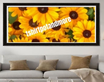 Sunflower digital art print for sale  Sunflower digital download Sunflower image digital image Sunflower JPG files