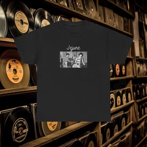 Jejune Band Pose uniseks zwaar katoenen T-shirt - comfortabele pasvorm - emo - tweede golf - jaren 90