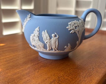 WEDGWOOD ジャスパーウェア ペールブルー ラージ ピッチャー ジャグ