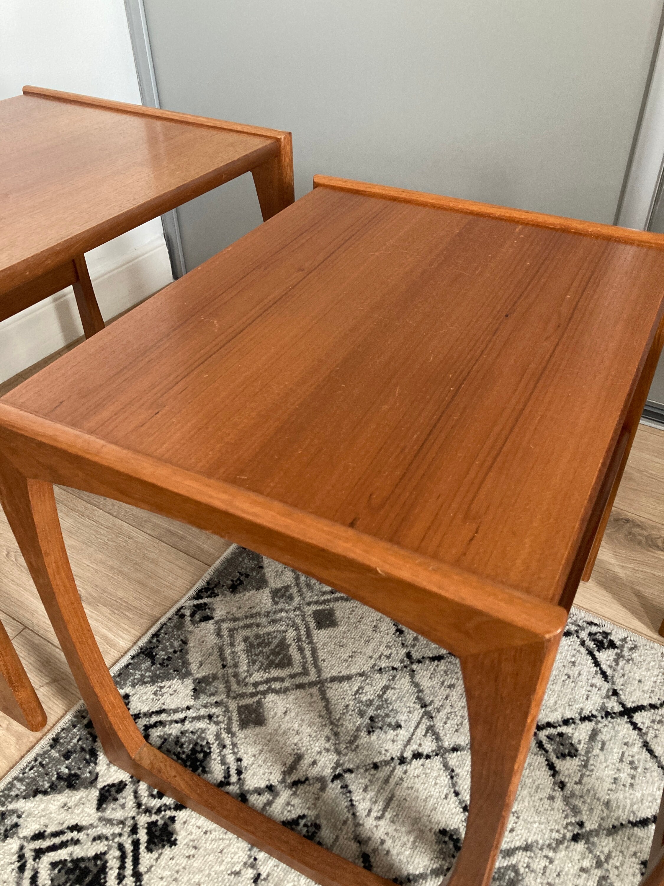 G Plan Nest of Coffee Tables.retro Side Tables.vintage G Plan Tables