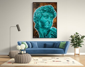 Peinture de David, mythologie grecque, art