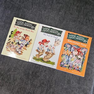 Katie Kazoo Switcheroo Lot of 3 Childrens Chapter Books Set Nancy Krulik Kids