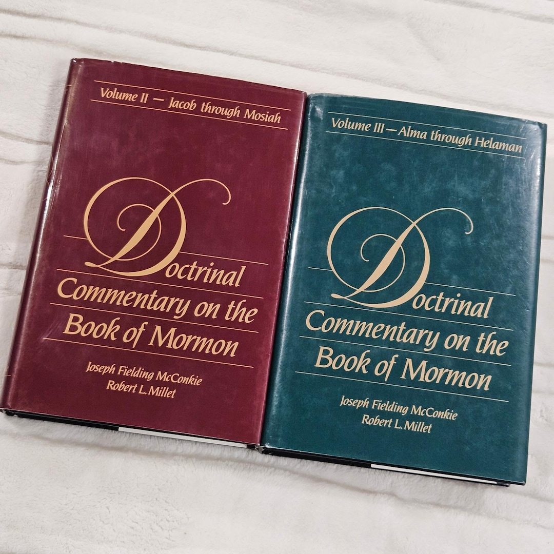 Bookcraft Doctrinal Commentary on the Book of Mormon Volumes II &amp; III ...