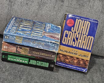 Set aus 4 John Grisham Büchern: The Chamber- The Runaway Juwelier- A Time To Kill +