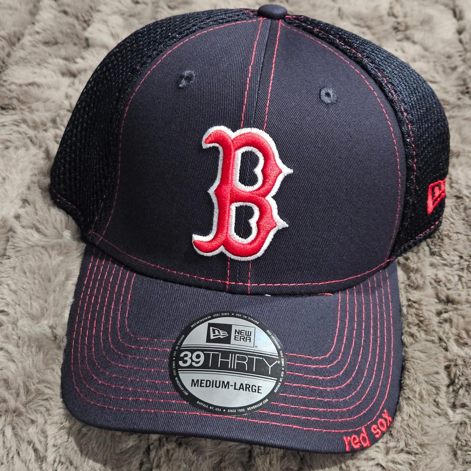 Boston Red Sox Cap New Era - Etsy Canada