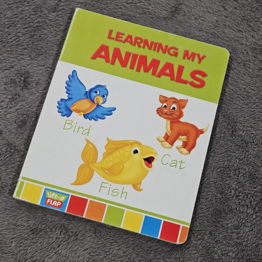 Learning My Animals: the Clever Factory Children Book Lift A Flap (READ ...