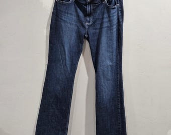 Wrangler Boot Cut Women's Jeans Dark Wash Denim Size 17 Western Rodeo Festival