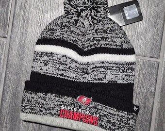 Tampa Bay Buccaneers '47 Super Bowl LV Champions Knit Beanie Hat Pom Pom