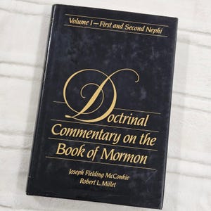SIGNED COPY Doctrinal Commentary Book of Mormon Volume 1 First and Second Nephi