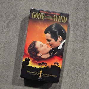 Gone With The Wind SEALED VHS Tape Movie Film Classic Collectible