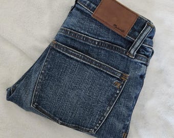 Madewell 9" High Riser Skinny Skinny Jeans Women's Size 24 Blue Medium Wash