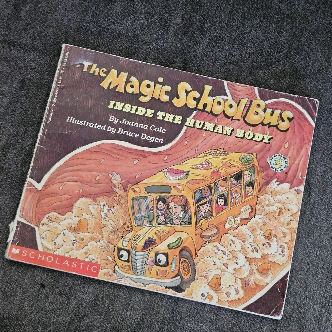 The Magic School Bus Inside the Human Body - Paperback by Joanna Cole ...