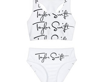 Taylor Swift Swiftie Girls Two Piece Swimsuit