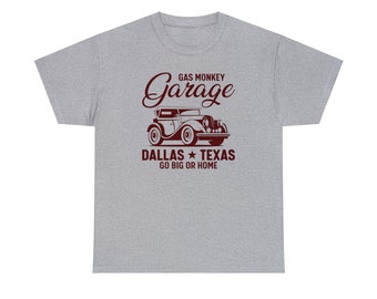 Gas Monkey Garage Inspired T-Shirt | Car Enthusiast Tee | Automotive Apparel